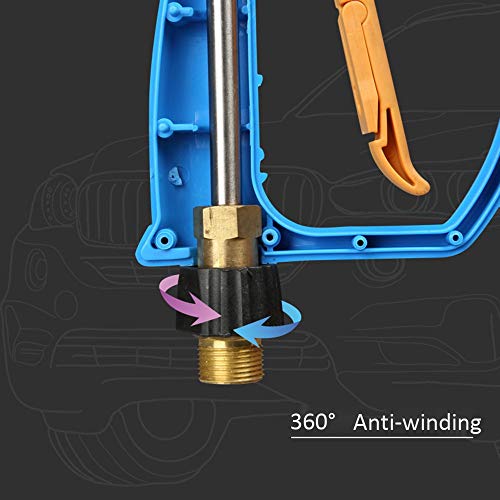 Tyld Pistola De Lavado De Automóviles De Alta Presión Pistola De Boquilla Curva En Forma De Abanico Anti-bobinado Adecuada para Lavadora De Autoservicio,style1