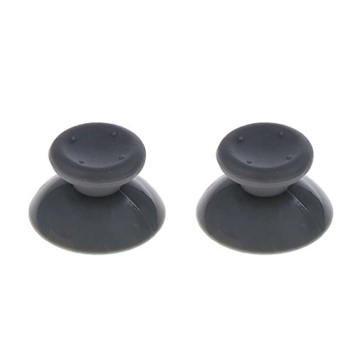 Un Par de Recambios Piezas de Thumbsticks Joysticks para Xbox 360 Controlador de Color Gris