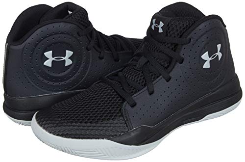 Under Armour Grade School Jet 2019, Zapatillas de Baloncesto Unisex Adulto, Negro (Black/Black/Halo Gray), 37.5 EU