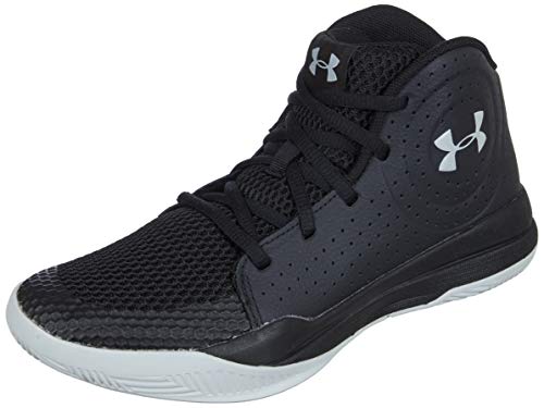 Under Armour Grade School Jet 2019, Zapatillas de Baloncesto Unisex Adulto, Negro (Black/Black/Halo Gray), 37.5 EU