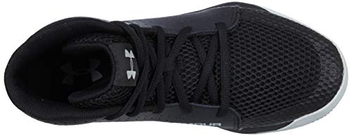 Under Armour Grade School Jet 2019, Zapatillas de Baloncesto Unisex Adulto, Negro (Black/Black/Halo Gray), 37.5 EU