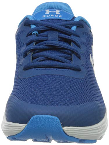 Under Armour Grade School Surge 2, Zapatillas para Correr de Carretera Unisex Niños, Azul Grafito/Azul Eléctrico/Gris Halo (403), 39.5 EU