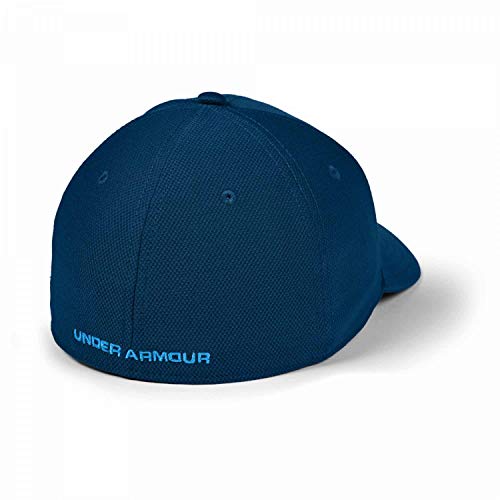 Under Armour UA Blitzing 3.0 - Gorra de béisbol para Hombre, Hombre, Gorro/Sombrero, 1305036, Azul Grafito (581)/Azul eléctrico, S-M