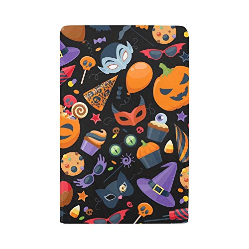 Unique Custom Halloween Party Colorful Women Trifold Wallet Long Purse Credit Card Holder Case Bolso