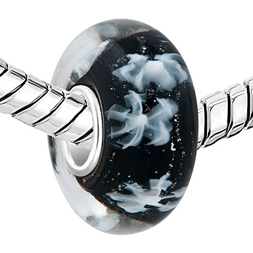 Uniqueen Fit Pandora Charms Plata de ley (925/1000) plata de ley cristal