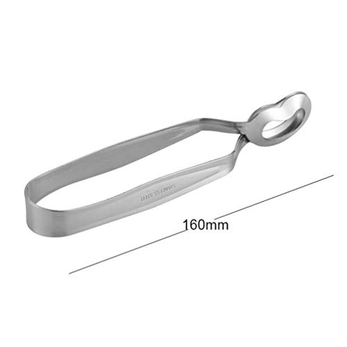 UPKOCH pinza de caracol de acero inoxidable anti-escaldado mariscos clip de buffet cocina que sirve tenaza utensilio vajilla para restaurante hotel