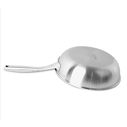 Utensilios de cocina de acero inoxidable Wok iguales para restaurante chino Sartén de acero de poli temperatura Sartén antiadherente Sartén libre de humos Sartén de acero inoxidable Sartén antiad