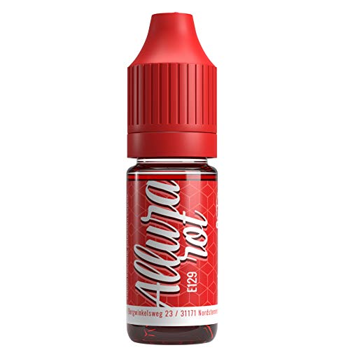 V2 Vape Colorante alimentario de vaina extremadamente concentrado, líquido para colorear bebidas, masas, coberturas y todos los demás productos alimenticios Rojo allura