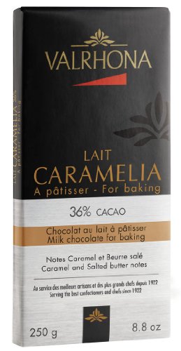 Valrhona - Les Mini-Blocs à Pâtisser - Chocolat Noir - Caramélia 36% - 250g