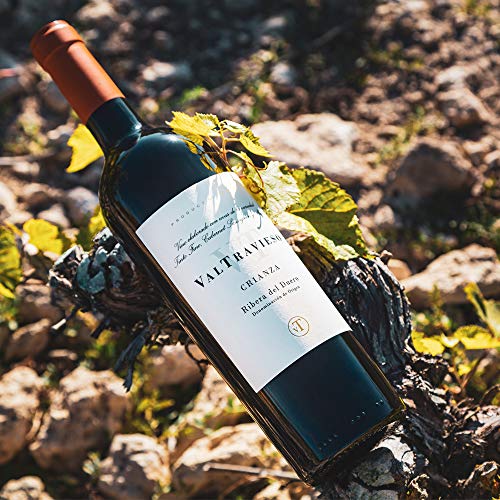 Valtravieso Crianza Vino Tinto de Páramo DO Ribera del Duero Tinto Fino 100% Lote de 6 Botellas 0.75l/Ud