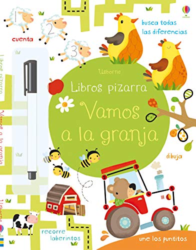 Vamos A La Granja. Libros Pizarra (+ Rotulador)