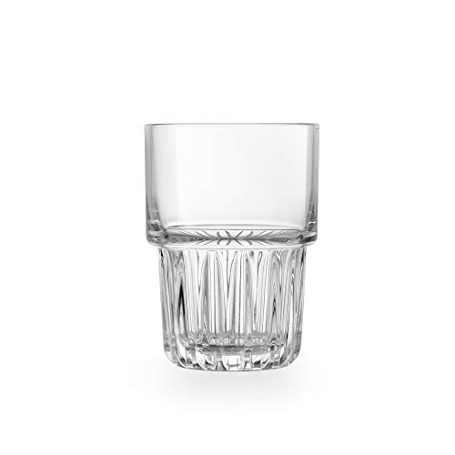 Vaso alto, marca Libbey, modelo Everest - 350 ml / 35 cl - 6 unidades - apilable – aptos para el lavavajillas – de alta calidad