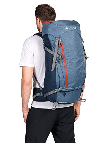 VAUDE Asymmetric 52+8 Mochila, Unisex Adulto, Azul Fjord, Talla única