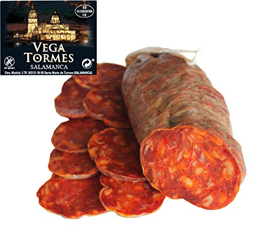 Vega Tormes - Chorizo Extra 100% NATURAL SIN ADITIVOS Artesano 400g