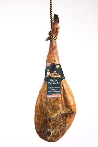 VEGA TORMES - Jamón de Cebo Ibérico 50% Raza Ibérica, 8.5-9.2 kg