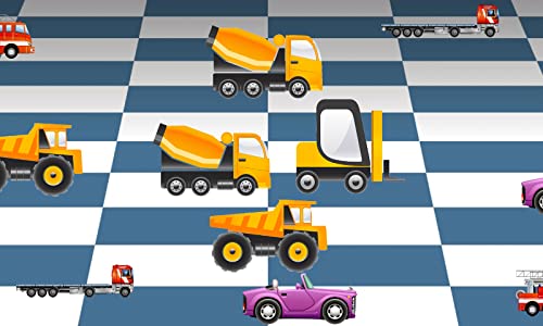 Vehículos y coches para bebés y niños: jugar con camiones, tractores y carros de juguete! GRATIS