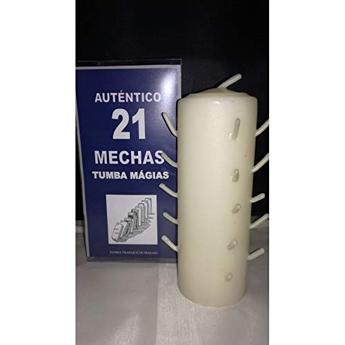 Velas AUTENTICO VELON 21 MECHAS Color Blanco