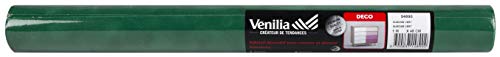 Venilia 54890 - Lámina adhesiva de terciopelo (45 cm x 1 m, 140 µm, grosor 0,14 mm), color verde