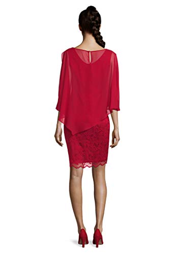 Vera Mont 0095/4805 Vestido, Rojo (Diva Red 4296), 48 (Talla del Fabricante: 46) para Mujer