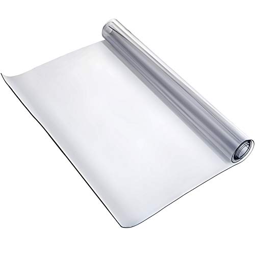 VEVOR Tapete de Mesa Mantel Impermeable Protector de PVC, Mantel de Mesa Gruesa 1170 X 2,800 X 2 mm, Cubiertas para Mesa Tamaño Personalizado, Almohadillas Protector de Mesa Espesor de 2 mm