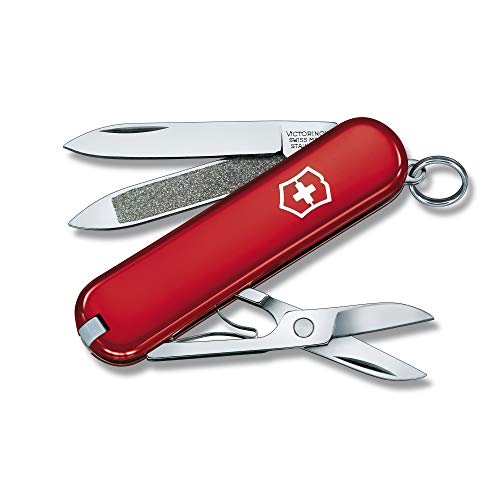 Victorinox V06203.B1 Navaja Pequeña Classic Blister, Rojo, S