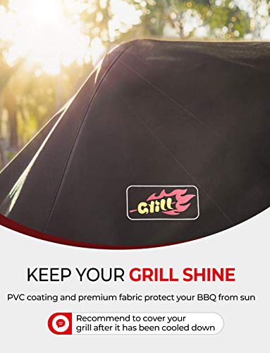 VicTsing GECP018BB Funda para Barbacoa, Negro