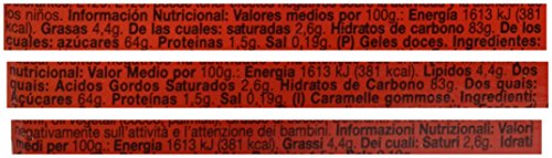 Vidal Golosinas Mega Dulcitar. Regaliz relleno con intenso sabor a fresa. Color rojo y su interior blanco. Bandeja 70 unidades.