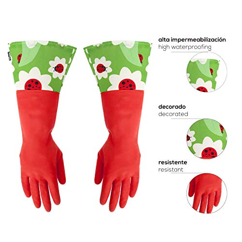 VIGAR - Guantes de cocina Ladybug