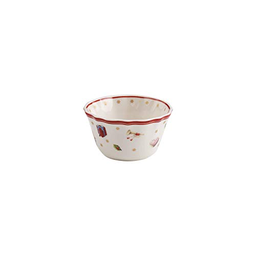 Villeroy & Boch 14-8585-3833 Cuenco para Salsa Toy's Delight, para Navidad, 6,5 cm, en Festivo Embalaje de Regalo, Porcelana, Multicolor, 9.0x7.0x7.5 cm