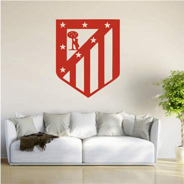 VINILO DECORATIVO ESCUDO ATL. DE MAD. 120X70CM.