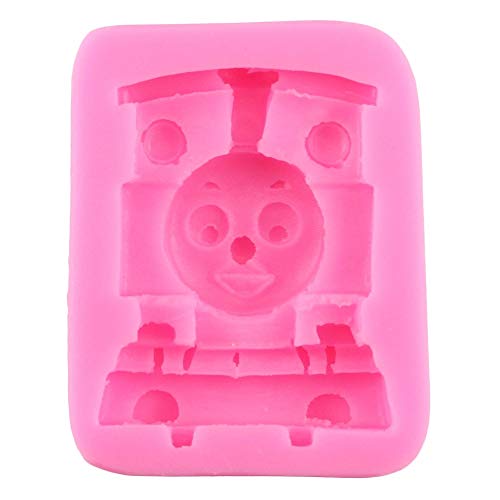 VIOYO Molde de Silicona para Pastel con Forma de Tren, Molde para Hornear para Comedor, para Dulces, gelatina, Chocolate, azúcar, artesanía, Fondant, Herramientas de decoración de Pasteles