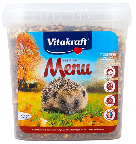 VITAKRAFT Vita Fuerza Premium Menú, Forro Principal para Erizo, 2,5 kg Cubo (1 x 2,5 kg)