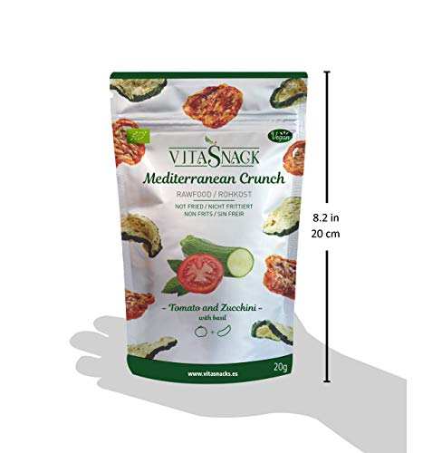 VitaSnack Mix de Tomate, Calabacín y Albahaca 20 gr