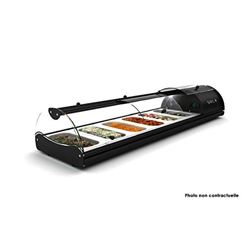 Vitrina refrigerada con tapas Self-Service cubeta plana, 1085 a 2140 mm, SAYL, 1788 mm