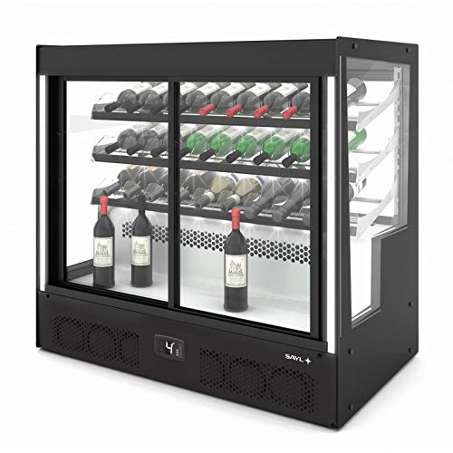 Vitrine Réfrigérée pour Vin Série COMPAK Accès Porte Arrière - 1015x950 mm - SAYL