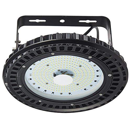 Viugreum UFO LED Lámpara de Alta Bahía, Iluminación 100W, Impermeable IP65, Iluminación Comercial Luces para Depósitos, Fábricas, Patio, Aeropuerto, Centro Comercial y Restaurante (Blanco Frío)