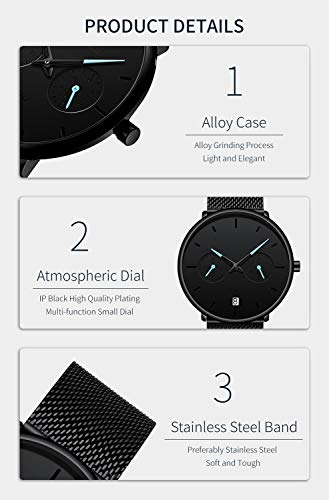 Voigoo Casual Impermeable Reloj for Hombre Relojes for Hombre del Cuarzo del Deporte llenos de Acero Reloj de los Hombres del Reloj de la Fecha Auto Relogio Masculino