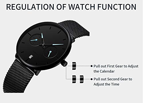 Voigoo Casual Impermeable Reloj for Hombre Relojes for Hombre del Cuarzo del Deporte llenos de Acero Reloj de los Hombres del Reloj de la Fecha Auto Relogio Masculino