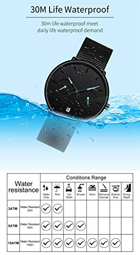 Voigoo Casual Impermeable Reloj for Hombre Relojes for Hombre del Cuarzo del Deporte llenos de Acero Reloj de los Hombres del Reloj de la Fecha Auto Relogio Masculino