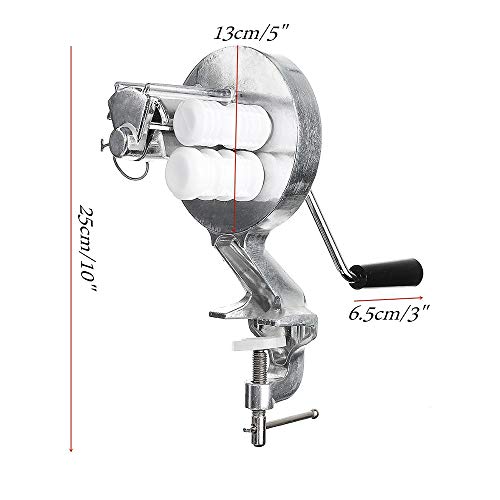 Voolok Cavatelli Maker Machine, Pasta Italiana auténtica para Hacer Fideos, Herramientas de Pasta de macarrones de Acero Inoxidable, máquina de prensado a Mano de Herramientas de Cocina para el hogar