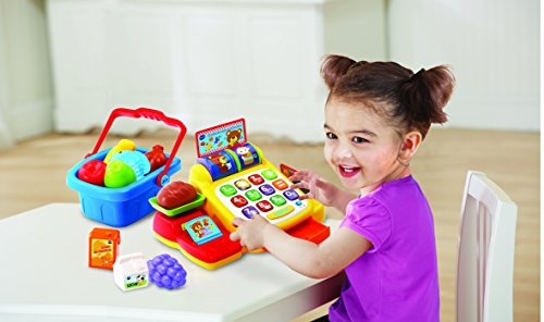 VTech- Caja registradora supermercado aprendizaje interactivo, Multicolor (3480-191322) , color/modelo surtido