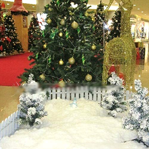 Walmeck- Artificial Instantánea Nieve Fluffy Snowflake Super Absorbant Hecho por el Hombre DIY Nieve en Polvo Prop Mágico Decoraciones de Fiesta de Navidad DIY Regalo