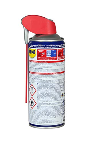 WD-40 Producto Multi-Uso Doble Acción- Spray 400ml-Pack x2 -Aplicación amplia o precisa. Lubrica, Afloja, Protege del óxido, Dieléctrico, Limpia metales y plásticos y Desplaza la humedad