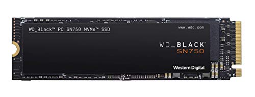 WD Black SN750 - SSD Interno NVMe para Gaming de Alto Rendimiento, 500GB