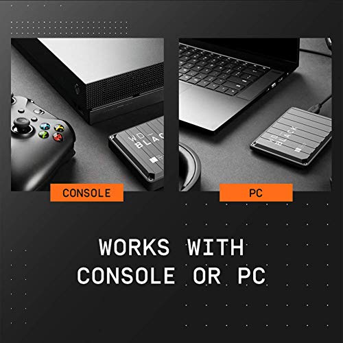 WD_BLACK  4TB P10 Game Drive for On-The-Go Access To Your Game Library - Works with Console or PC