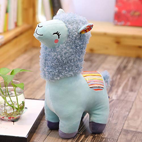 weiqiang Lindo bizcocho Alpaca muñeca transfronteriza Juguete de Peluche máquina de agarrar muñeca Regalo Infantil Regalo Creativo Hembra 25 cm B