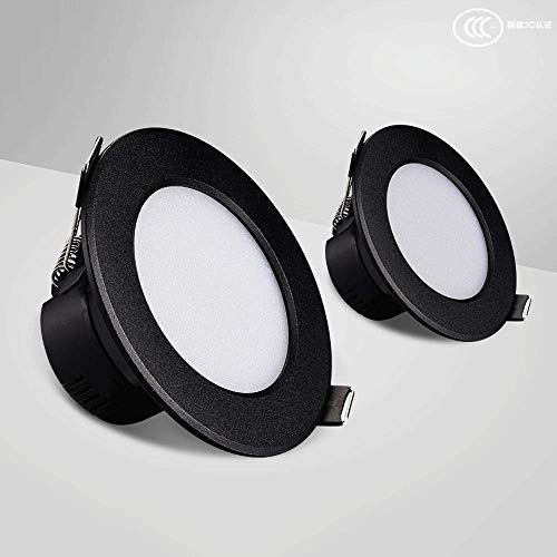 WEM Negro de Fundición de Aluminio Incrustado Proyector Del Techo Integrado Rejilla Antideslumbrante Panel Llevada Luz de Techo Tienda Nórdico Posmoderna Creativo Downlight Ahuecado Europea Ropa Vent