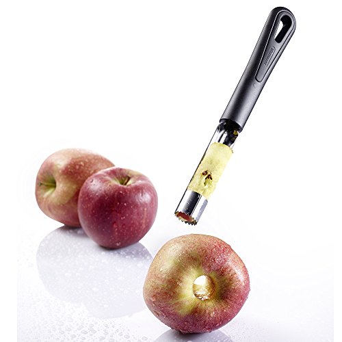 Westmark Gentle - Deshuesadores de Frutas (Apple, Negro, Acero Inoxidable, De plástico, Acero Inoxidable, 27 mm, 20 mm, 198 mm)