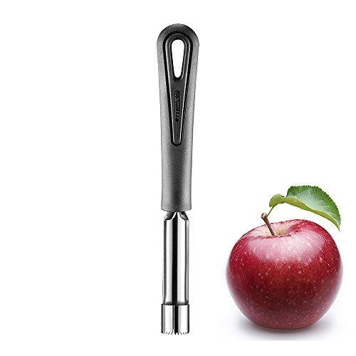 Westmark Gentle - Deshuesadores de Frutas (Apple, Negro, Acero Inoxidable, De plástico, Acero Inoxidable, 27 mm, 20 mm, 198 mm)