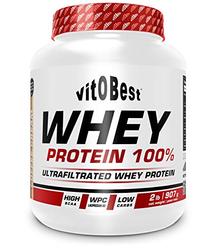 WHEY PROTEIN 100% 2 lb VAINILLA - Suplementos Alimentación y Suplementos Deportivos - Vitobest